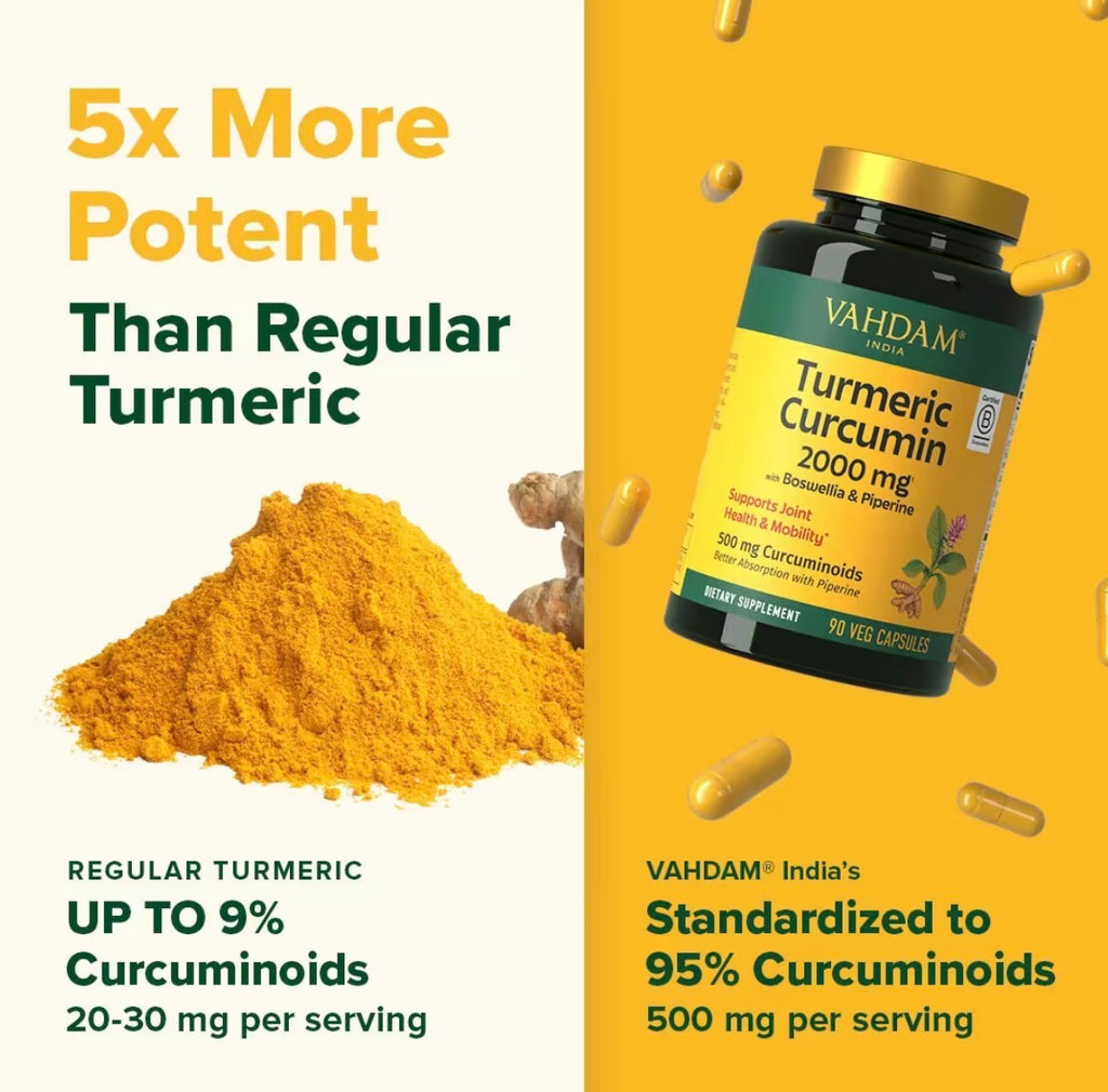 VAHDAM Turmeric Curcumin