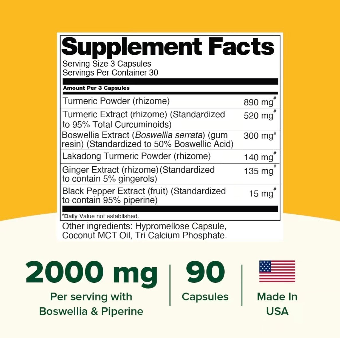 VAHDAM Turmeric Curcumin