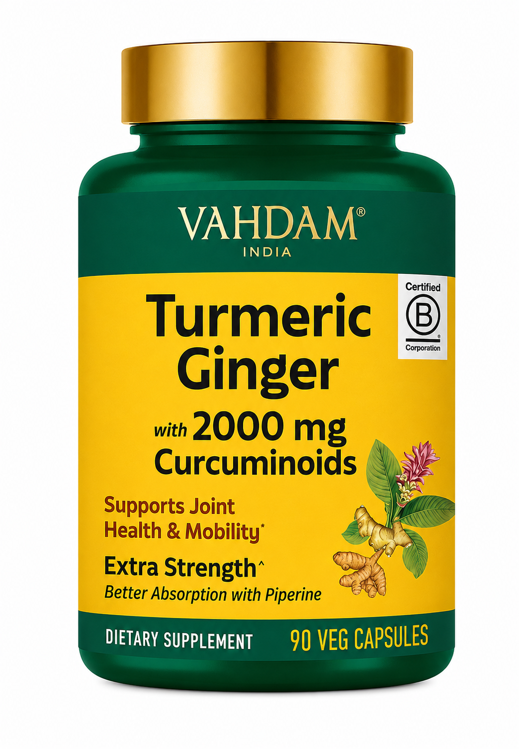 VAHDAM Turmeric Curcumin
